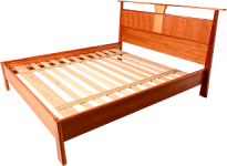 image of wooden cot